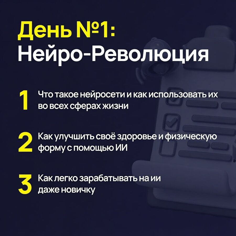 День 1: Нейро-Революция